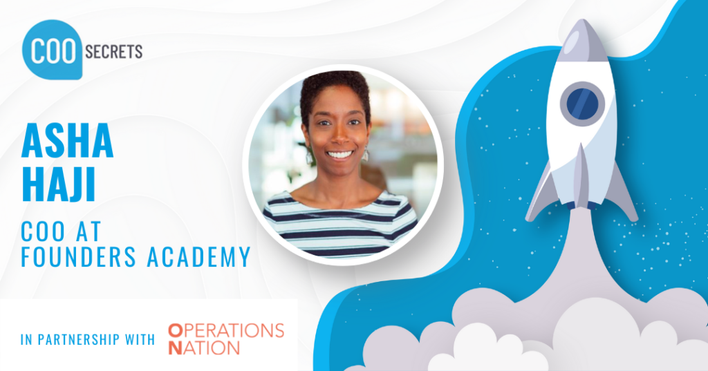 COO Secrets: Asha Haji
