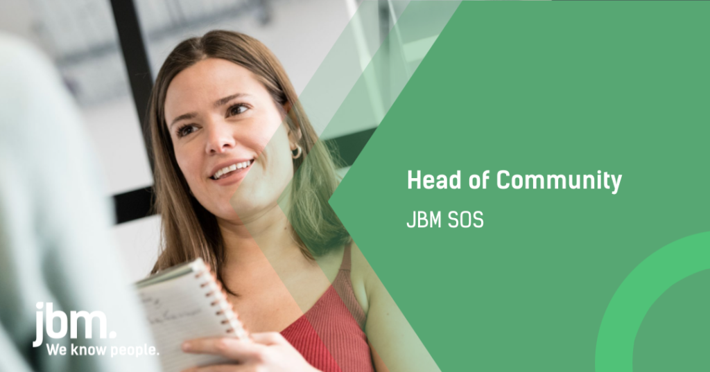 JBM SOS Head of Community